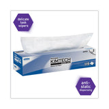 Kimtech Kimwipes Delicate Task Wipers, 3-Ply, 11.8 x 11.8, Unscented, White, 100/Box, 15 Boxes/Carton (34743)