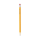 Universal #2 Woodcase Pencil, HB (#2), Black Lead, Yellow Barrel, Dozen (UNV55400)