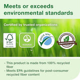 Tork Hand Towel Roll, Natural White, Universal, H71, Large, 100% Recycled, 1-Ply, White, 6 Rolls x 800 ft, 7171400