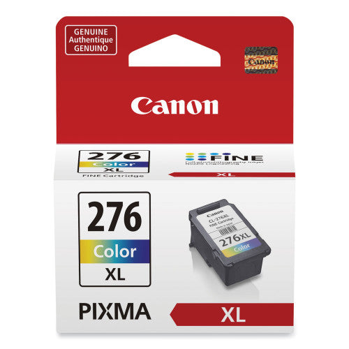 Canon 4987C001 (CL-276XL) Chromalife 100 High-Yield Ink, 300 Page-Yield, Tri-Color