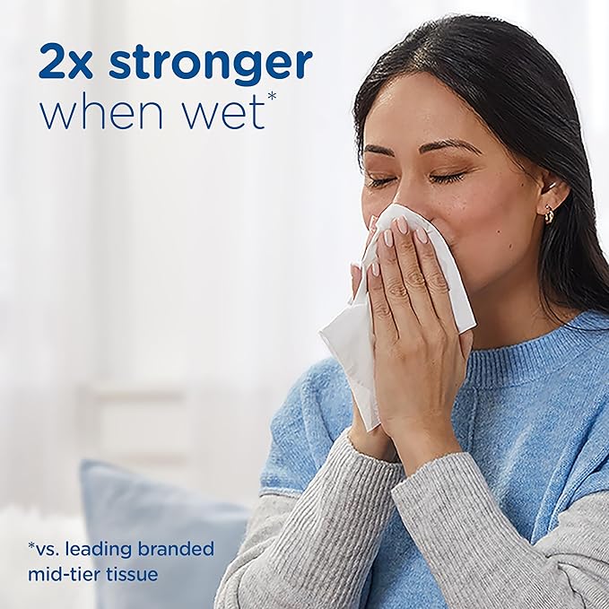 Puffs Ultra Soft Facial Tissues, 18 Cubes, 56 Facial Tissues Per Box