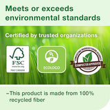 Tork Paper Hand Towel Roll White H21, Advanced, 100% Recycled Fiber, 6 rolls x 800 ft, RB800