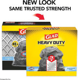 Glad Large 30 Gallon Trash Bags, Clorox Mountain Air Heavy Duty Garbage Bags, Forceflex with Drawstring, 50 Count (Packaging May Vary)