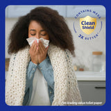 Kleenex Ultra Soft Facial Tissues, 8 Flat Boxes, 180 Tissues per Box, 3-Ply, Packaging May Vary