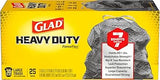 Glad ForceFlex Heavy Duty Large Trash Bags, Hold 80+ lb, 30 Gal, 25 Ct (Package May Vary)