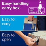 Tork Hand Towel Roll White H80, Universal, 100% Recycled Fiber, 6 Rolls x 630 ft, 8031600