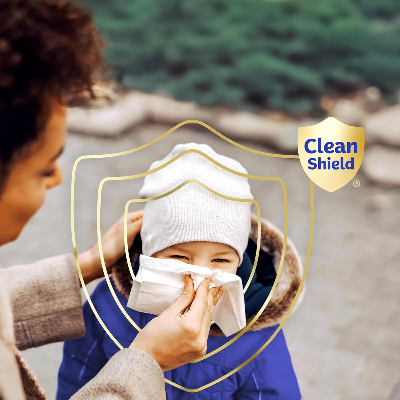 Kleenex Cooling + Aloe Facial Tissues, 4 Cube Boxes, 50 Tissues Per Box, 2-Ply