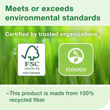 Tork Xpressnap Fit White Dispenser Napkin N14, C-Fold, 1 ply, 240 napkins, 4.252in x 3.248in each, 500700