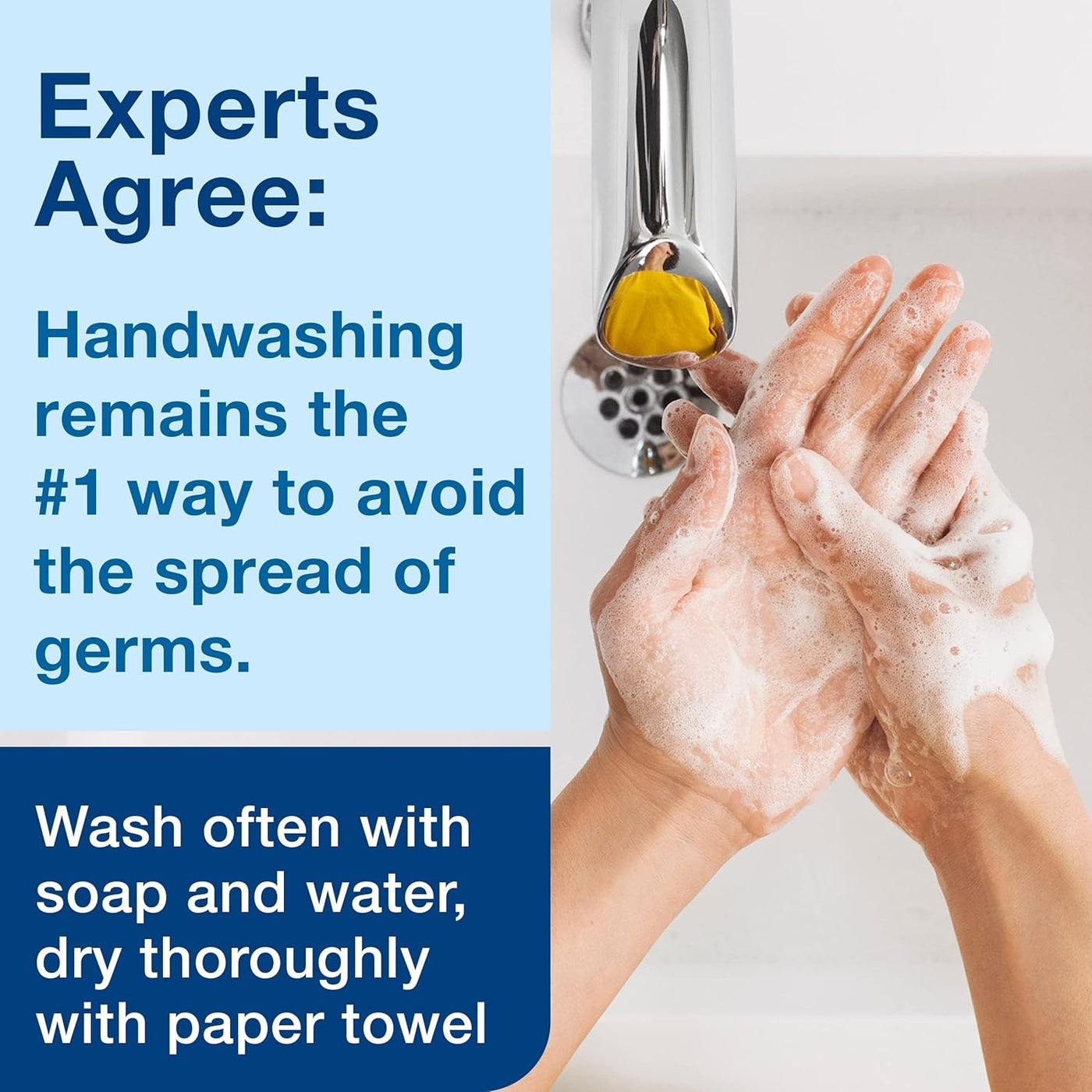 Tork Extra Mild Hand Washing Foam Soap S4, No Fragrance Added, 6 x 1L, 401811 (formerly 401211)