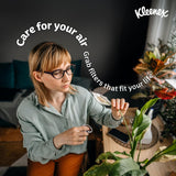 Kleenex Elite Allergen Air Filter 20x25x4 Inches - 12 MERV RATING (2-Pack)