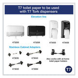 Tork® Coreless High Capacity Toilet Paper, 2-Ply, 750 Sheets, 12 Rolls (472885)