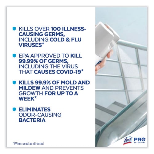 Lysol® Disinfectant Spray, Early Morning Breeze, 12 Cans (80833)