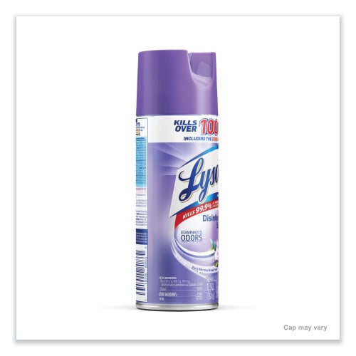 Lysol® Disinfectant Spray, Early Morning Breeze, 12 Cans (80833)