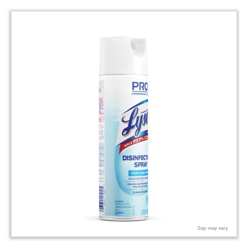 Lysol® Pro Disinfectant Spray, Linen Scent, 19 oz., 12 Cans (74828CT)