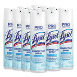 Lysol® Pro Disinfectant Spray, Linen Scent, 19 oz., 12 Cans (74828CT)