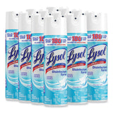 Lysol® Disinfectant Spray, Crisp Linen, 19 oz. Aerosol, 12 Cans (79329CT)