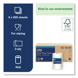 Tork® Advanced Center-Pull Paper Towels, 2-Ply, White, 6 Rolls (121201)