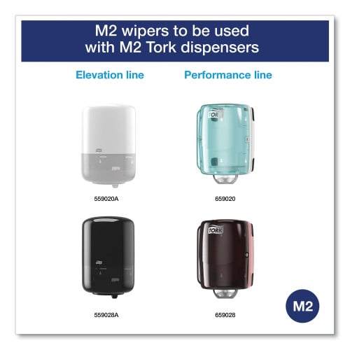 Tork® Advanced Center-Pull Paper Towels, 2-Ply, White, 6 Rolls (121201)