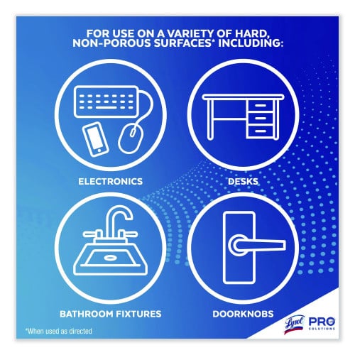 Lysol® Pro Disinfecting Wipes, 800 Wipe Bucket, 2 Buckets (99856CT)