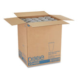 Dixie EcoSmart Recycled Hot/Cold Cups, 16 oz, Kraft Paper, 1,000/Carton (2346R)