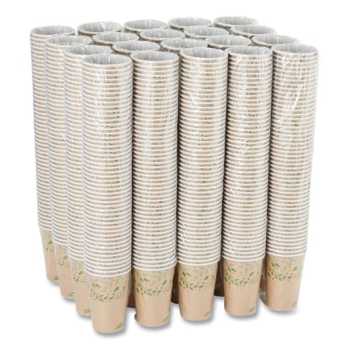 Dixie EcoSmart Recycled Hot/Cold Cups, 16 oz, Kraft Paper, 1,000/Carton (2346R)
