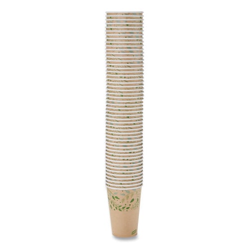 Dixie EcoSmart Recycled Hot/Cold Cups, 16 oz, Kraft Paper, 1,000/Carton (2346R)