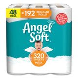 Angel Soft Mega Toilet Paper, 2-Ply, 320 Sheets, 48 Rolls (7940350)