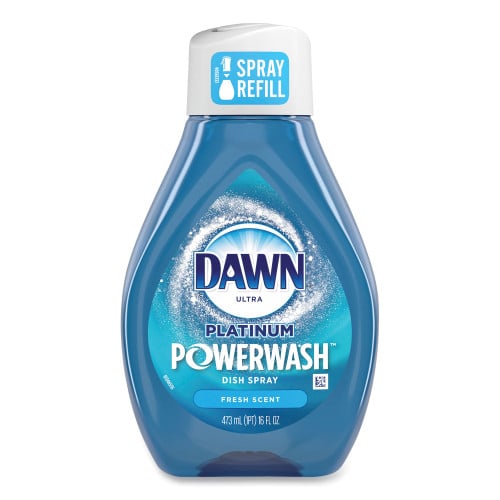 Dawn Platinum Powerwash Dish Spray Refill, Fresh Scent, 16 oz Refill Bottle (52366)
