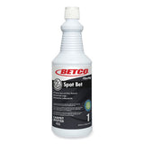 Betco FiberPro Spot Bet Stain Remover, Country Fresh Scent, 32 oz Bottle, 12/Carton (4251200)