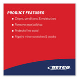 Betco Lemon Furniture Polish, Lemon Scent, 19 oz Aerosol Can, 12/Carton (602300)