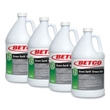 Betco BioActive Solutions Grease Solv, Orange Scent, 1 gal Bottle, 4/Carton (26010400)