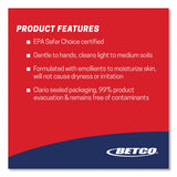 Betco Green Earth Foaming Skin Cleanser Refill, Fresh Meadow Scent, 1,000 mL, 6/Carton (7812900)