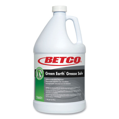 Betco BioActive Solutions Grease Solv, Orange Scent, 1 gal Bottle, 4/Carton (26010400)