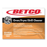 Betco Oven Fryer Grill Cleaner, Characteristic Scent, 1 gal Bottle, 4/Carton (10010400)