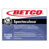 Betco Spectaculoso Multipurpose Cleaner, Lavender Scent, 1 gal Bottle, 4/Carton (10030400)