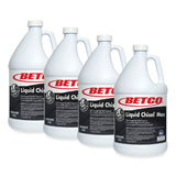 Betco Liquid Chisel Max Non-Butyl Degreaser, Characteristic Scent, 1 gal Bottle, 4/Carton (1450400)