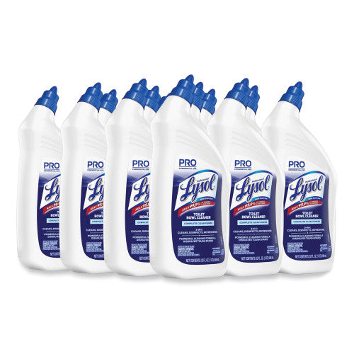 Lysol® Power Toilet Bowl Cleaner, Wintergreen, 32 oz. Bottle (74278EA)
