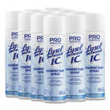 Lysol® Pro Hospital Grade Lysol® I.C. Disinfectant Spray, 12 Cans (95029CT)