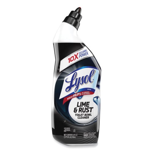 Lysol® Toilet Bowl Cleaner, Lime/Rust Remover, 24 oz. Bottle (98013EA)