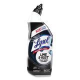 Lysol® Toilet Bowl Cleaner, Lime/Rust Remover, 24 oz. Bottle (98013EA)