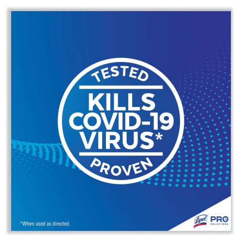 Lysol® Professional Kitchen Antibacterial Cleaner, Citrus Scent, 22 oz. Bottle, 9 Spray Bottles (79556)