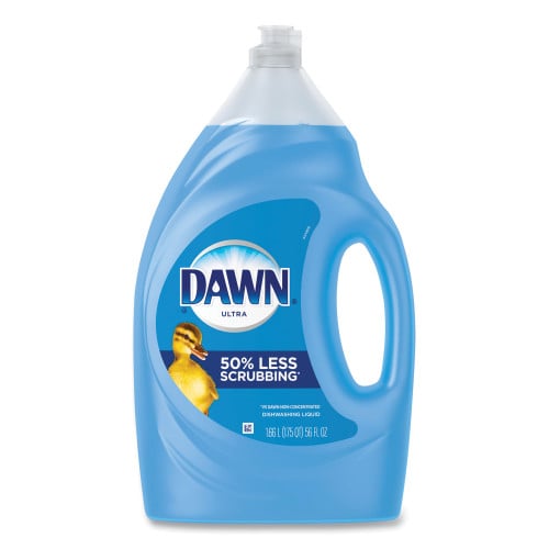 Ultra Liquid Dish Detergent, Dawn Original, 56 oz Squeeze Bottle, 2/Carton (00054)