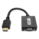 Tripp Lite HDMI to VGA with Audio Converter Cable, 6", Black (P13106N)