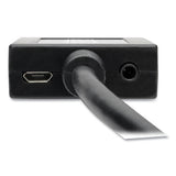 Tripp Lite HDMI to VGA with Audio Converter Cable, 6", Black (P13106N)