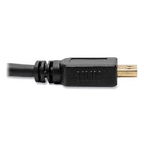 Tripp Lite HDMI to VGA with Audio Converter Cable, 6", Black (P13106N)