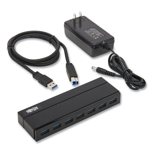 Tripp Lite Charging Hub 3.0, 7 Ports, Black (U360007)