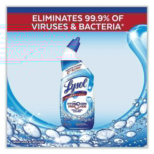 Lysol® Toilet Bowl Cleaner w/Hydrogen Peroxide, 24 oz., 9 Bottles (98011)