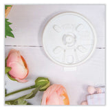 Dart Lift n' Lock Plastic Hot Cup Lids, Fits 8 oz Cups, White, 1,000/Carton (8FTL)