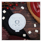 Dart Lift n' Lock Plastic Hot Cup Lids, Fits 8 oz Cups, White, 1,000/Carton (8FTL)