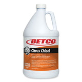Betco Citrus Chisel, Citrus Scent, 1 gal Bottle, 4/Carton (1670400)
